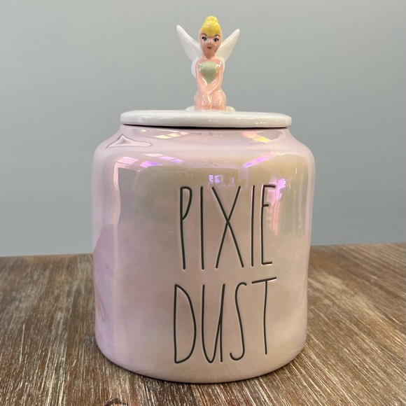 Rae Dunn Other Nwt Rae Dunn Disney Pixie Dust Tinker Bell Canister Poshmark